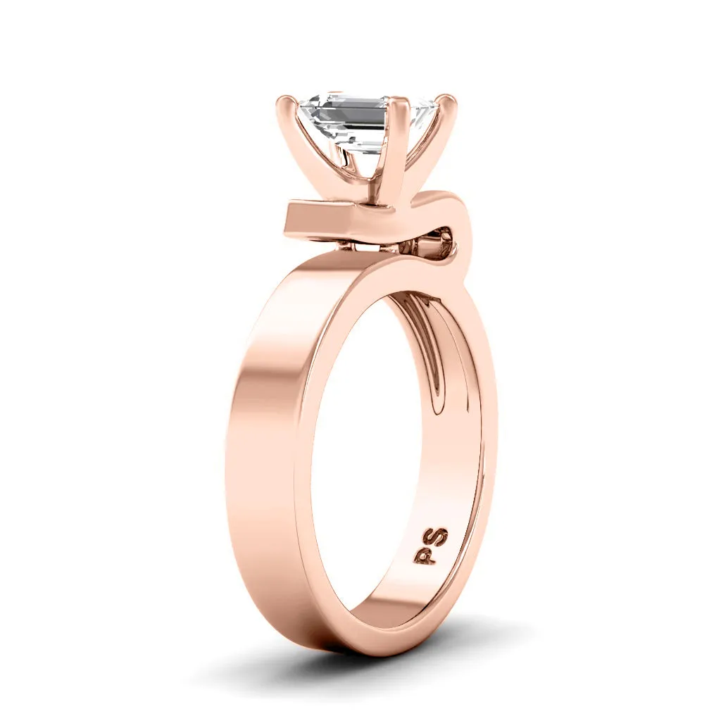 0.60-3.10 CT Princess & Emerald Cut Lab Grown Diamonds - Engagement Ring