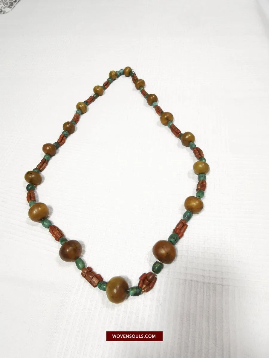 1458 Antique Himalayan Tibetan / Ladakhi Heirloom Jewelry