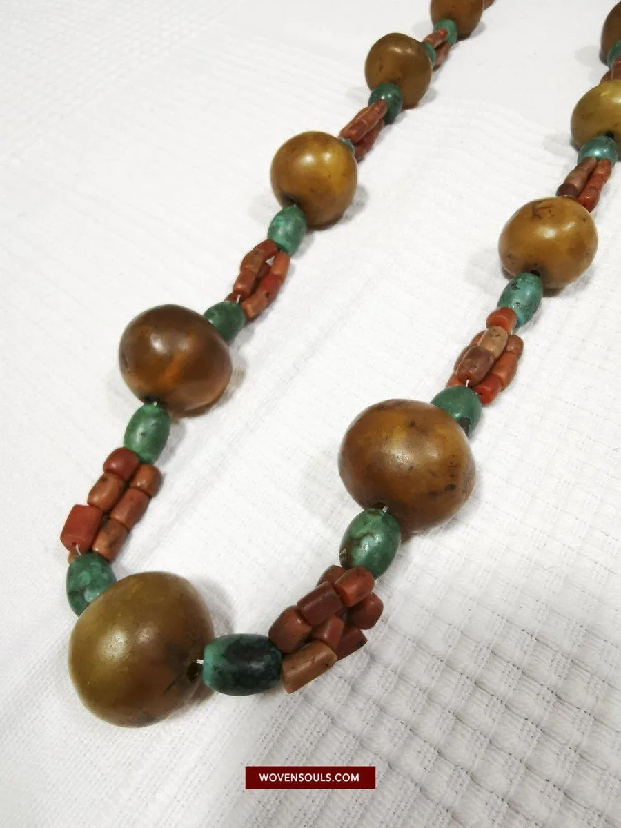1458 Antique Himalayan Tibetan / Ladakhi Heirloom Jewelry