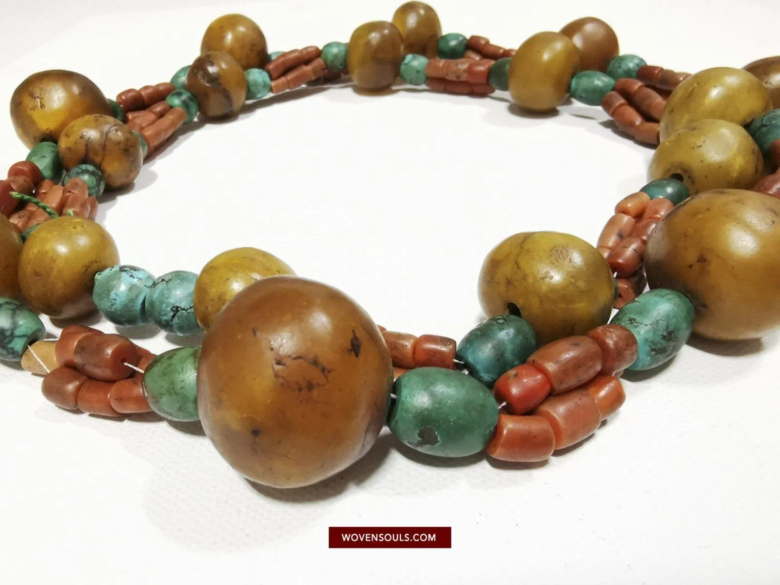 1458 Antique Himalayan Tibetan / Ladakhi Heirloom Jewelry