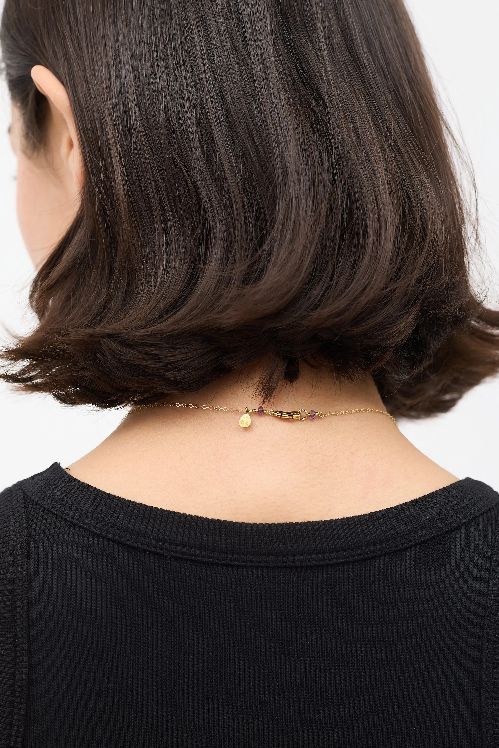 18K Gold Pendants Necklace