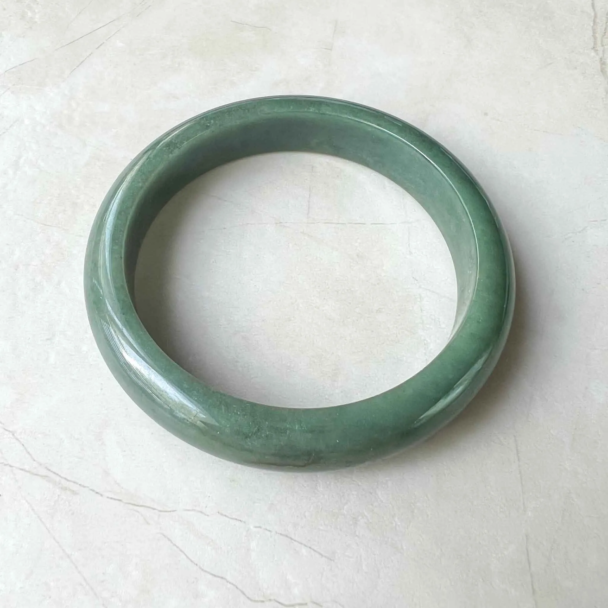 55.1 mm Green Jadeite Jade Bangle, Burmese Grade A Jadeite Jade, MDPK-1222-1684014620