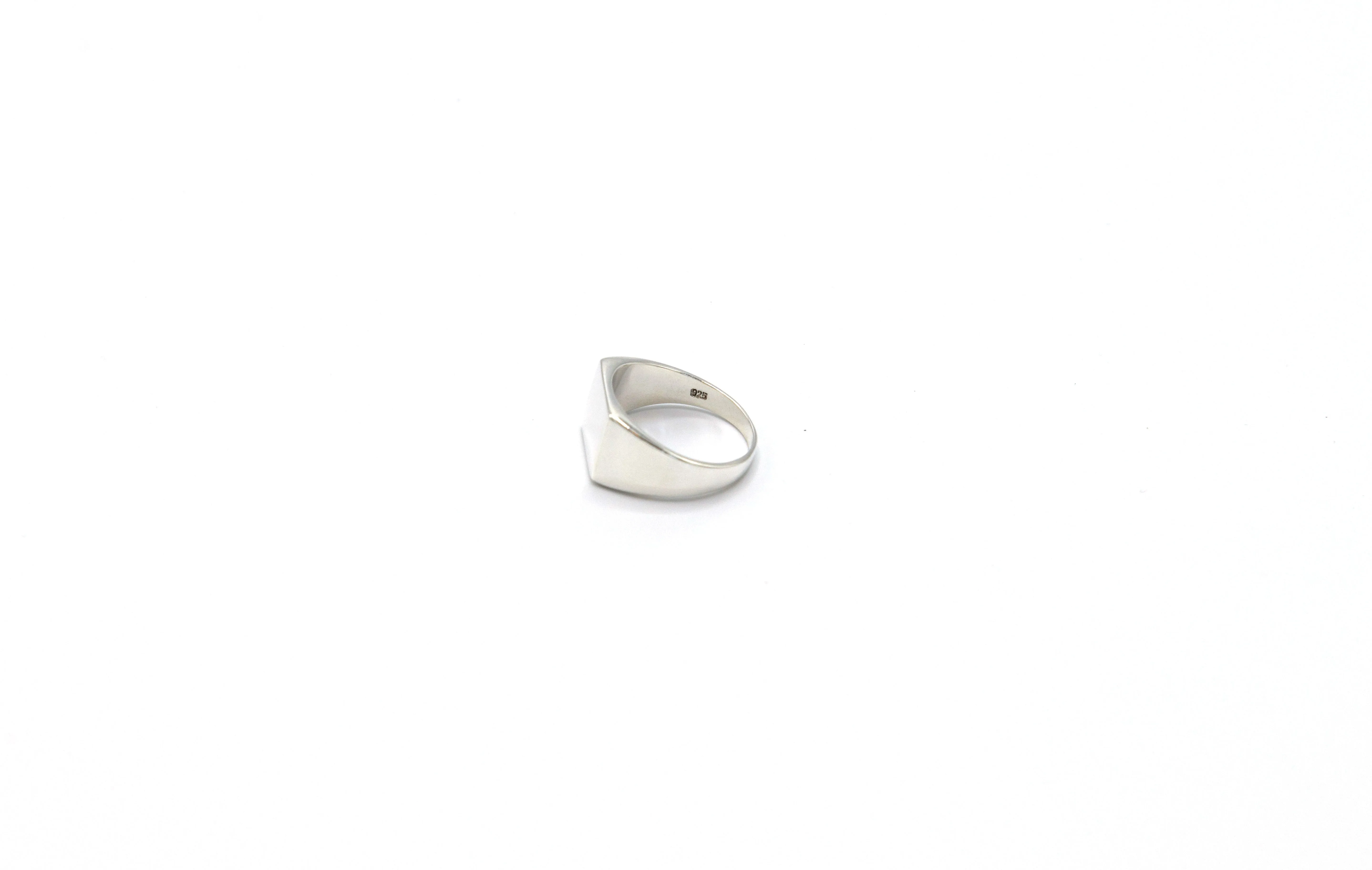 925 Rectangle Signet