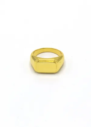 925 Signet Ring Gold