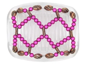 African Butterfly Hair Comb - Ndalena Clear 73