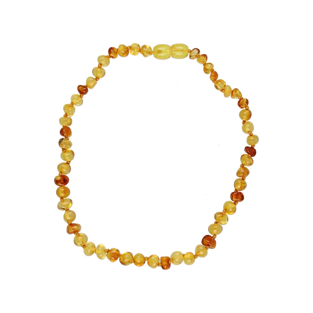 Amber Necklace Lemon/Cognac