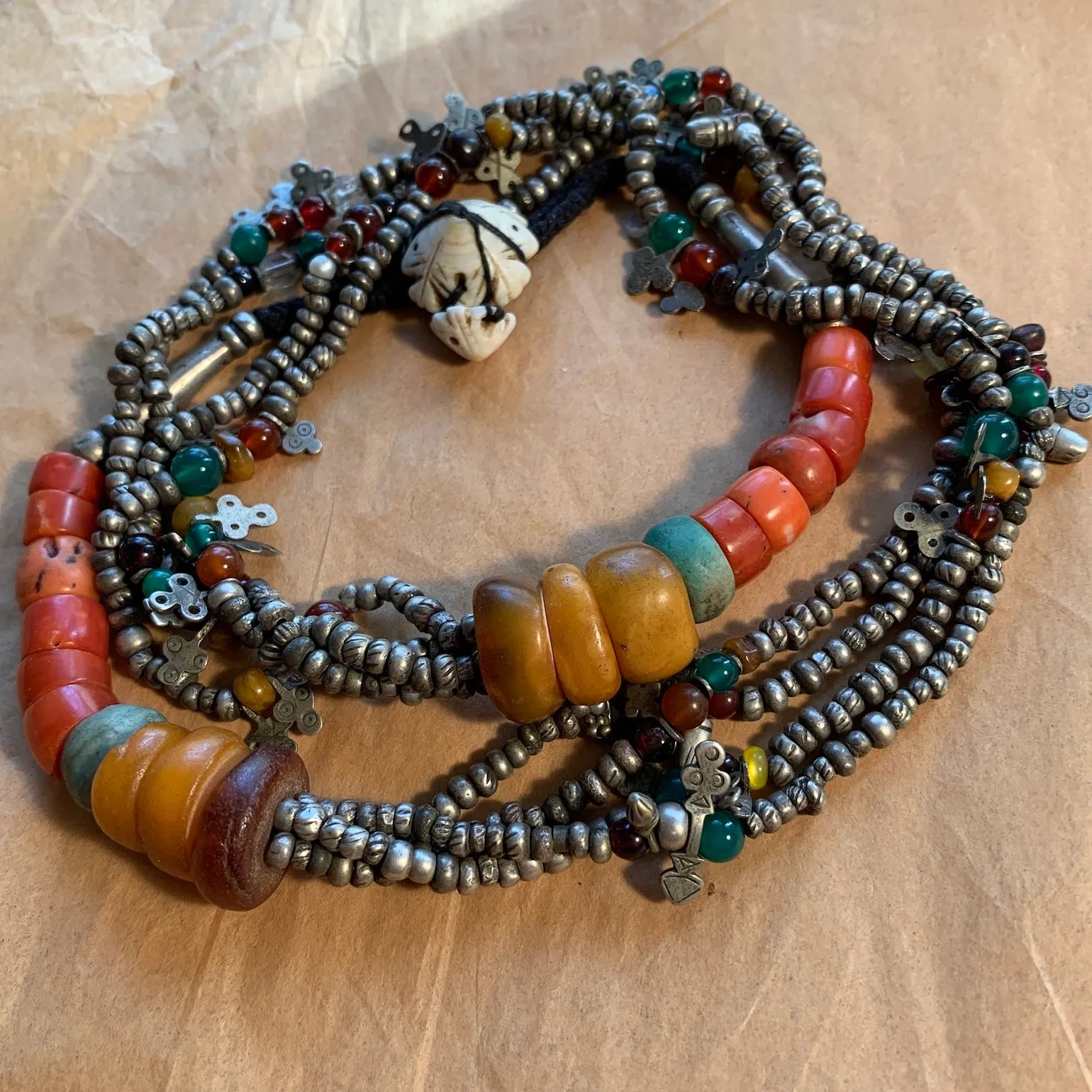 Antique Berber Necklace, Morocco
