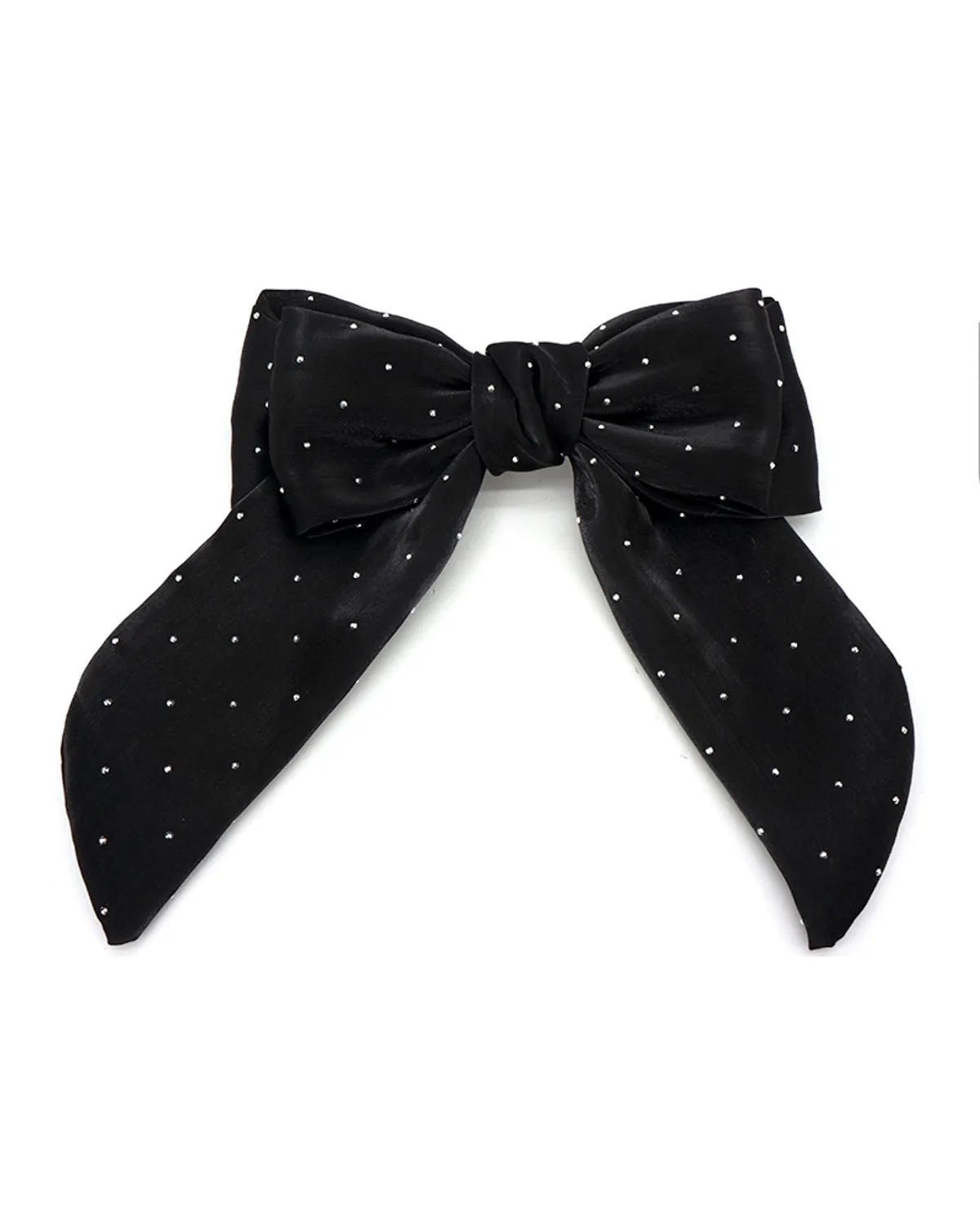 Black Bow Hairpin