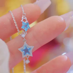 Blue Star Necklace