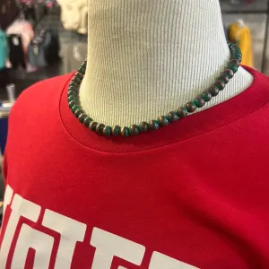 Brushed Turquoise 6mm 18”