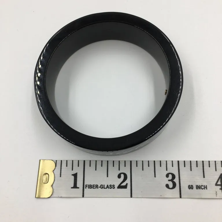 Chanel Black Logo Bangle - La Mode se Demode. Le Style Jamais Coco Chanel
