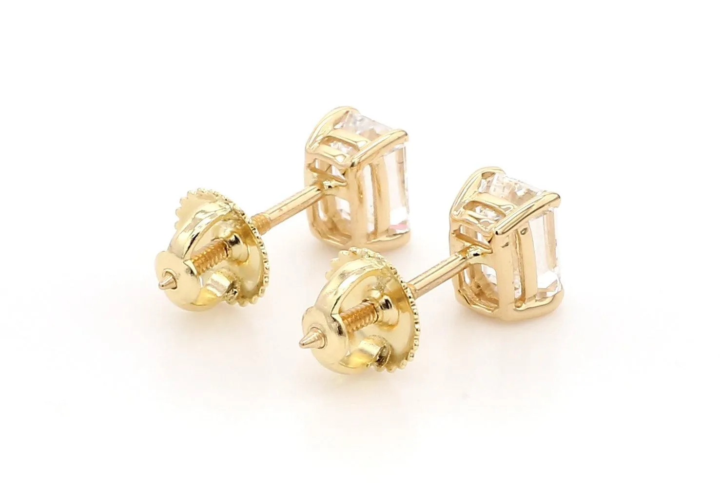 Classic Emerald Earrings 1.0 Ctw Certified