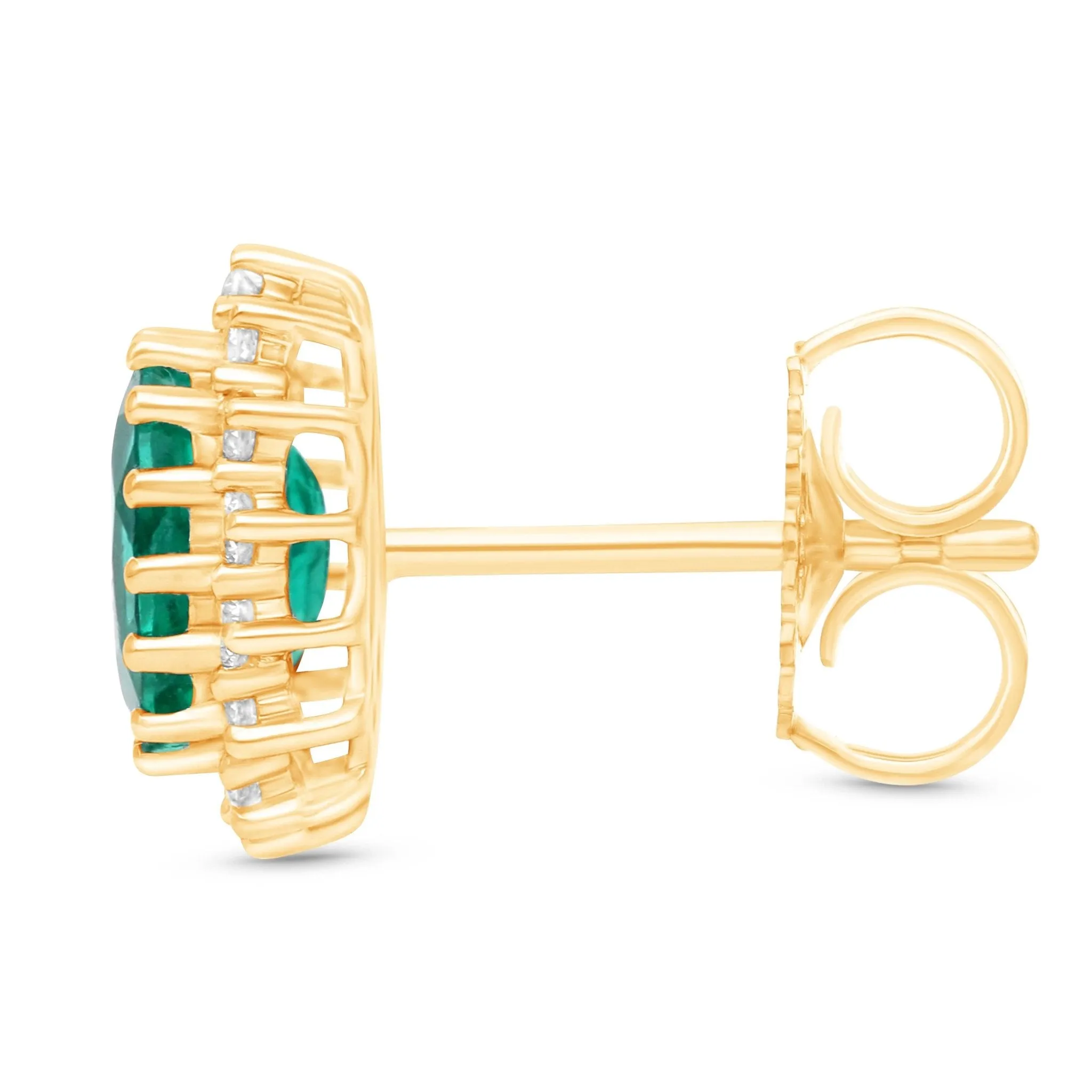 Cleo Stud Earrings - YG