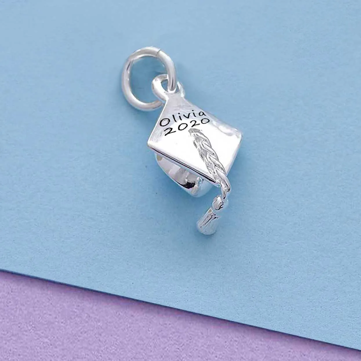 Con-Gradulations Personalised Graduation Charm Gift Card