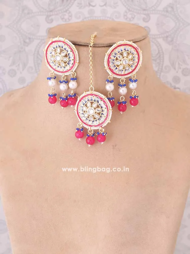 Coral Shylah Jewellery Set