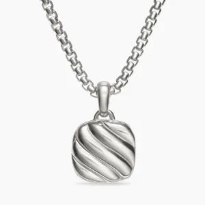 David Yurman Sculpted Cable Square Locket