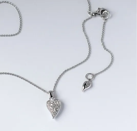 Desire Lust Precious Small Heart Necklace