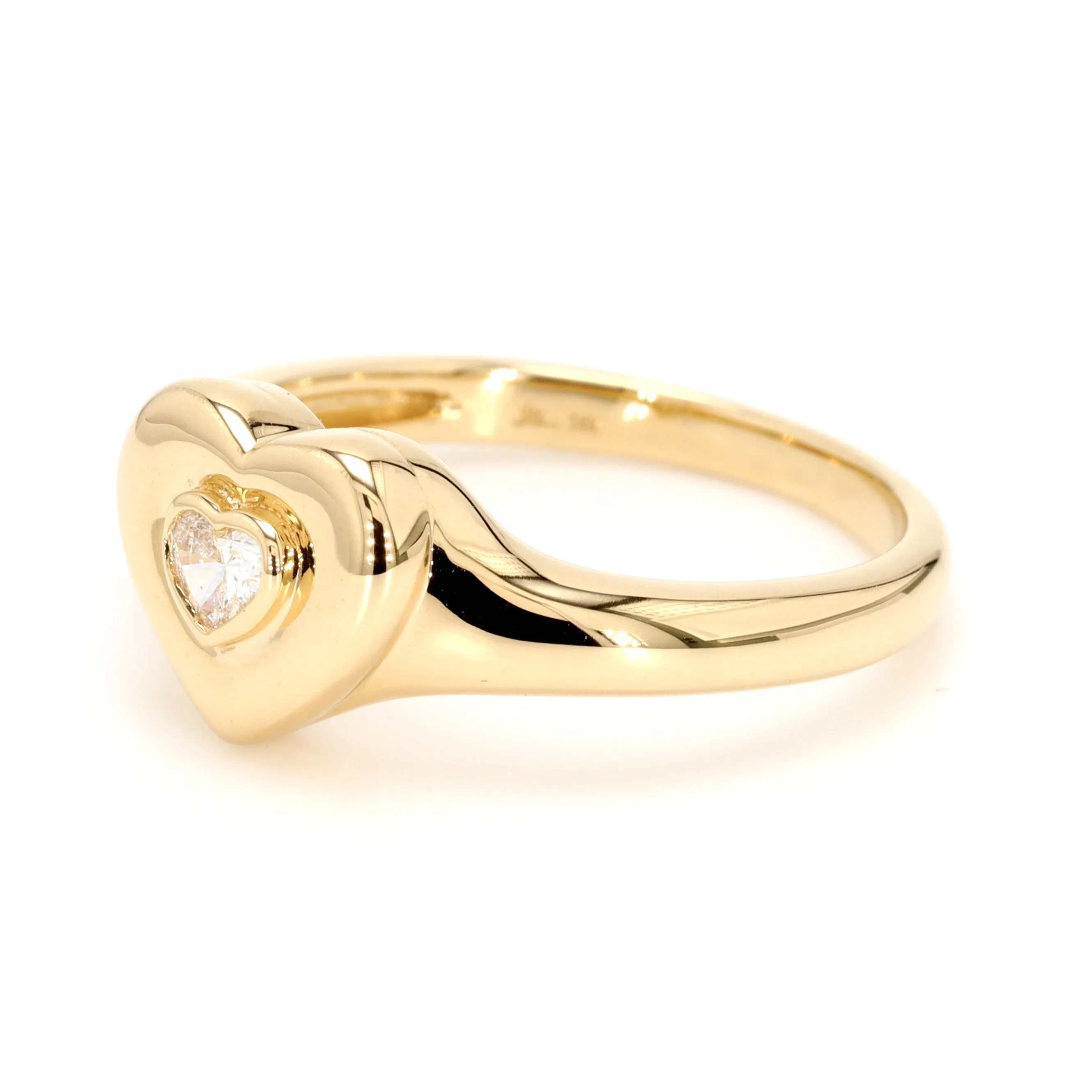 Diamond Heart Ring