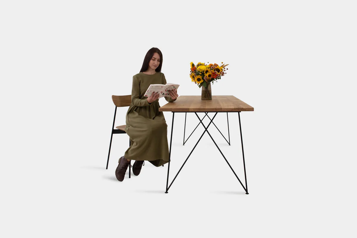 EMILIE | Walnut Dining Table
