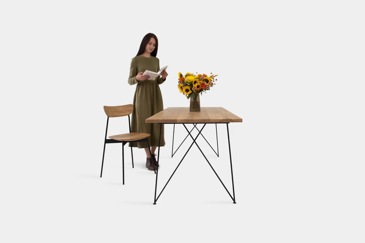 EMILIE | Walnut Dining Table