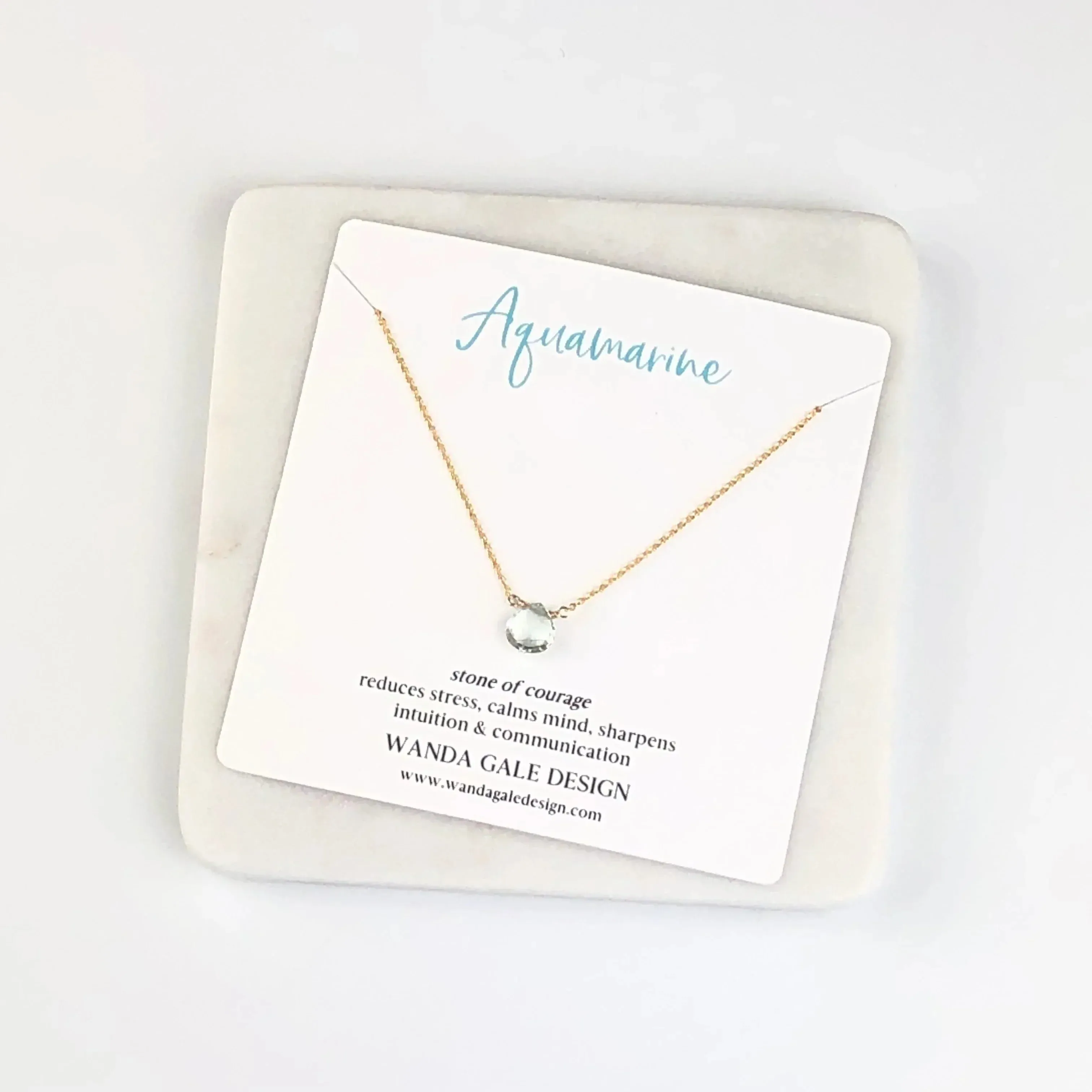 Energy stone necklace - Emerald