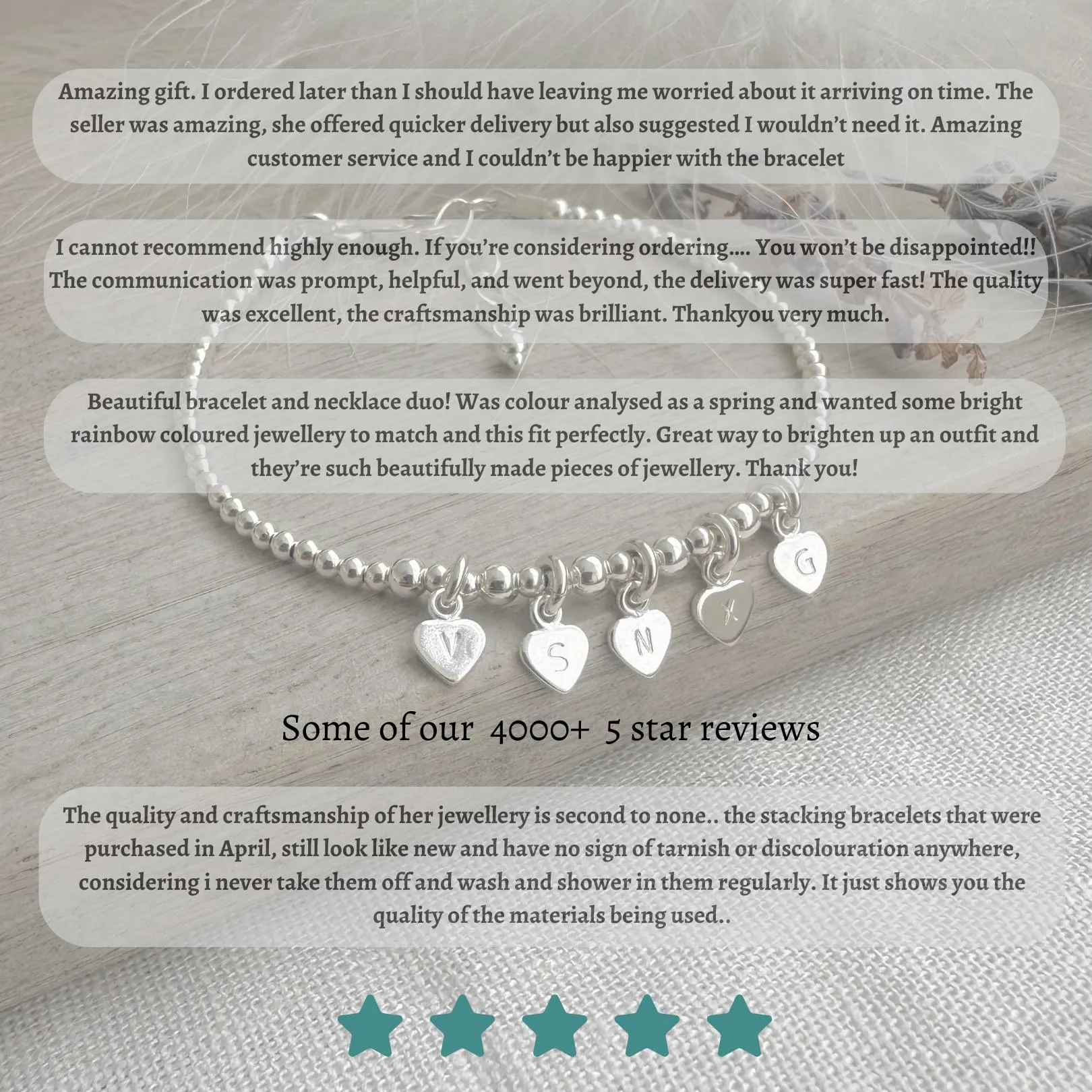 Faceted Turquoise Sterling Silver Bead Necklace December Birthstone, dainty silver necklace for women