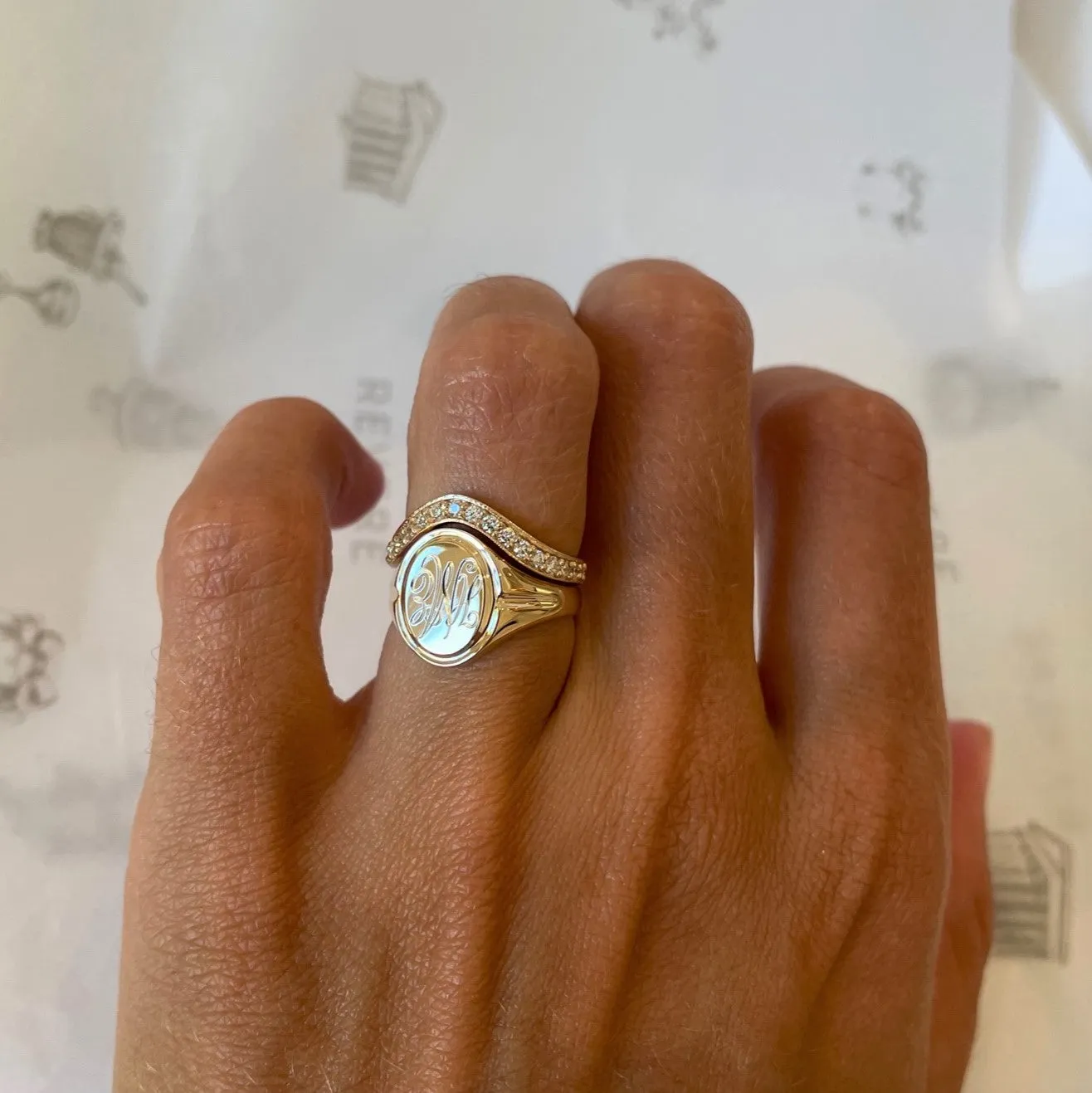 Frame Signet Ring