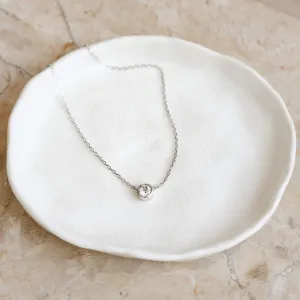 Gemstone Necklace Silver - Malin