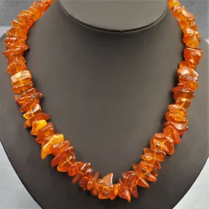 Golden Amber Necklace