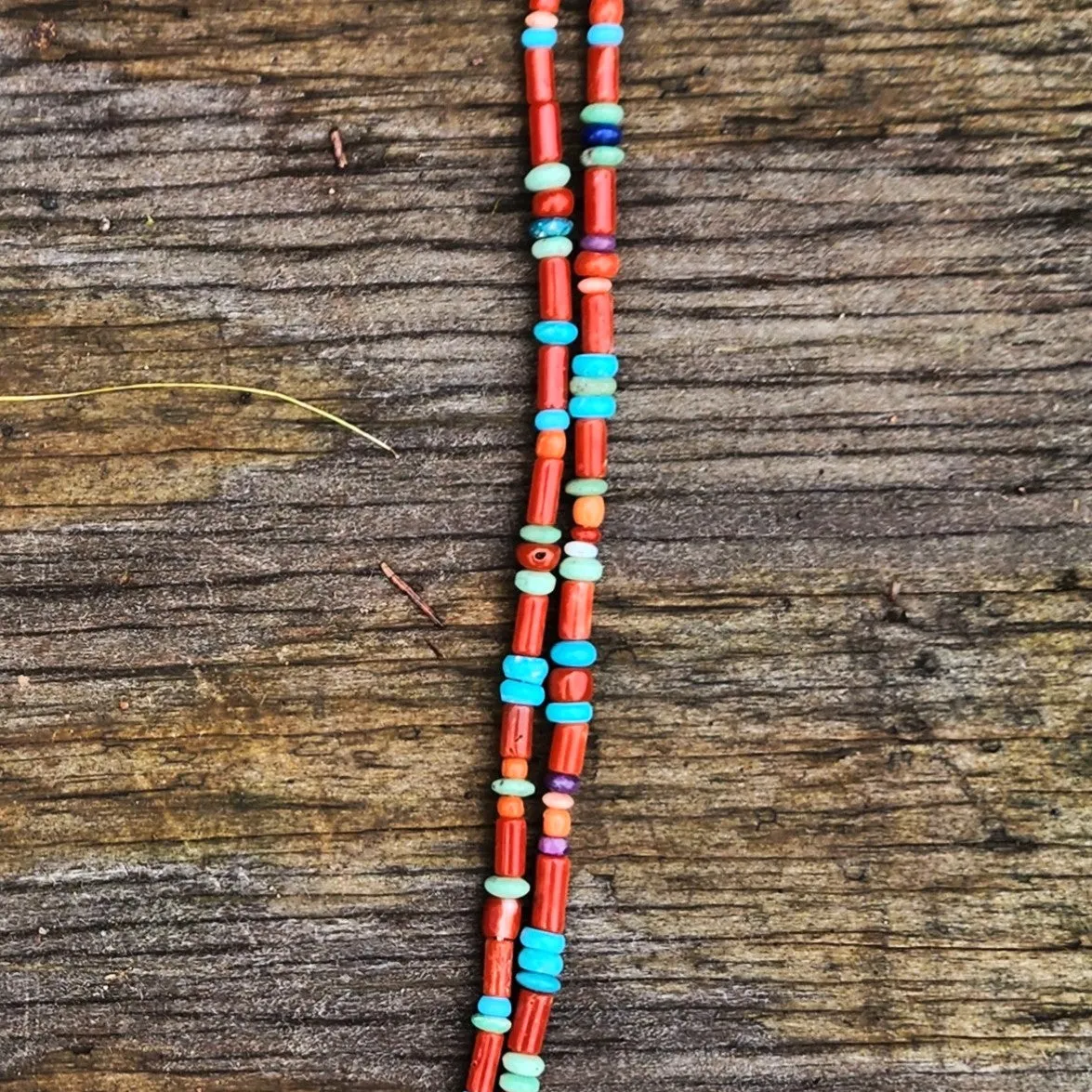 Graceful Red Coral Necklace - 29.25" Long