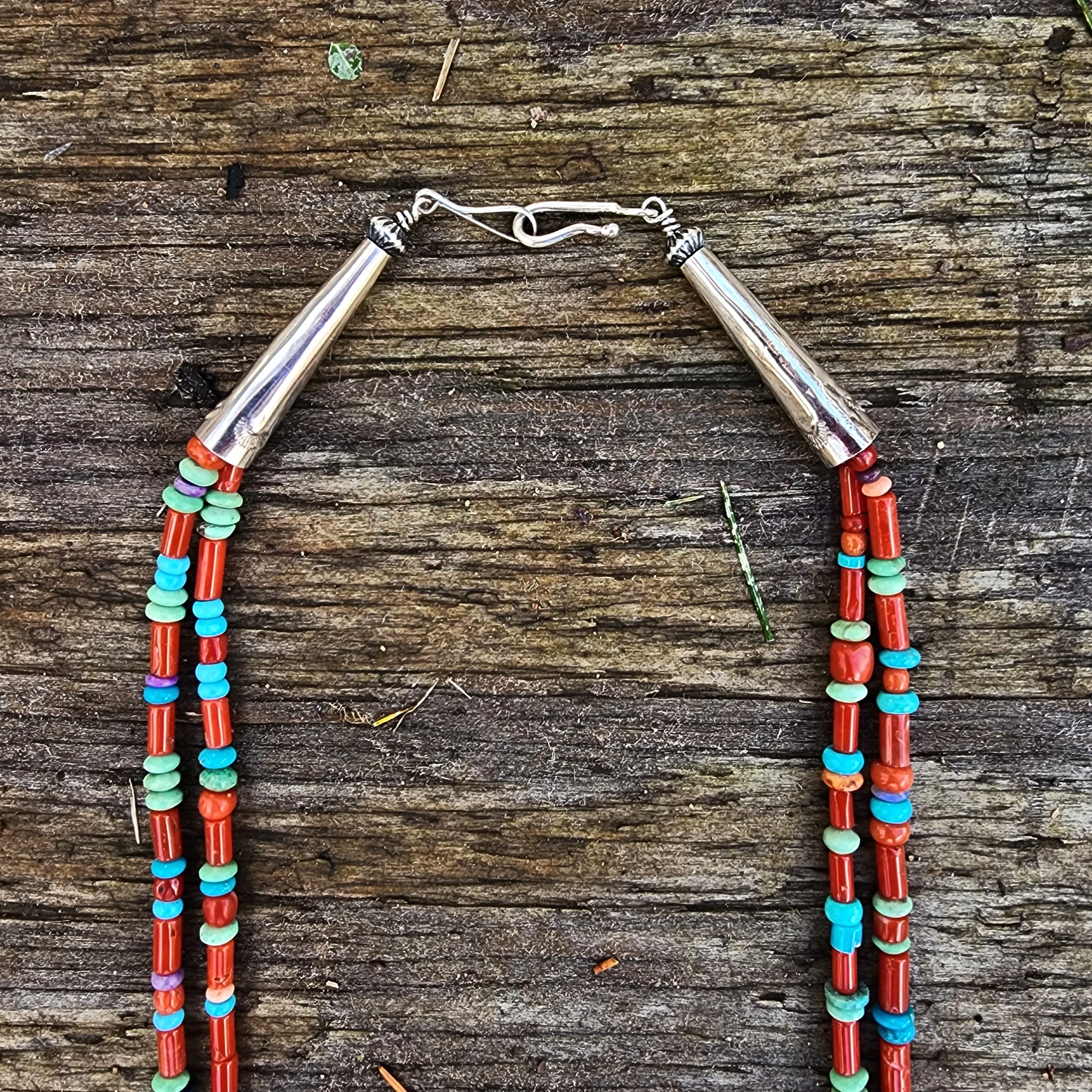 Graceful Red Coral Necklace - 29.25" Long