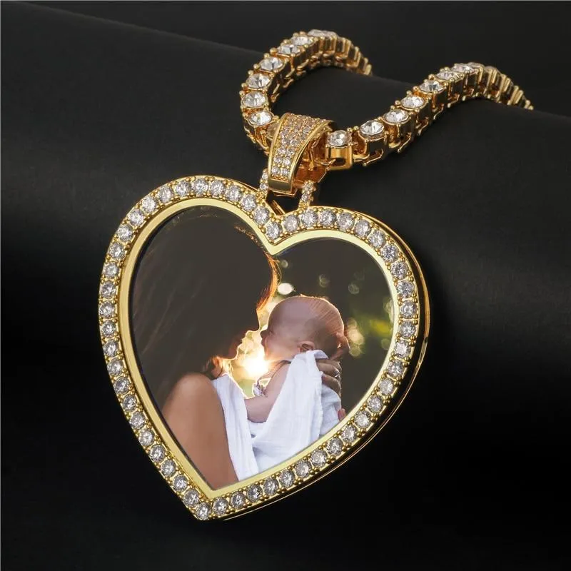 Heart Necklace with Picture- Christmas Gifts For Mom