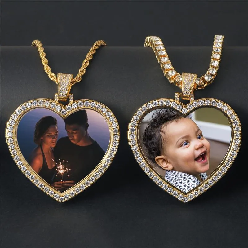 Heart Necklace with Picture- Christmas Gifts For Mom