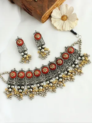 Hiral Bib Necklace Set