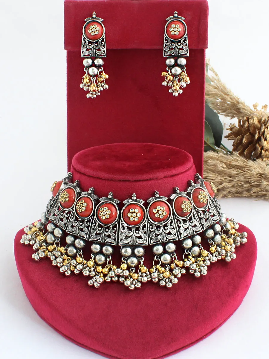 Hiral Bib Necklace Set
