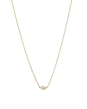 Kirstin Ash 9k Gold Paloma Topaz Necklace
