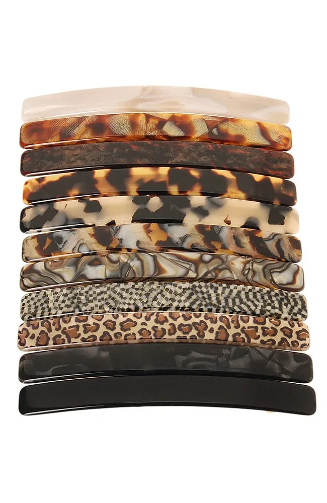 Kona Long and Skinny Barrette - Classic