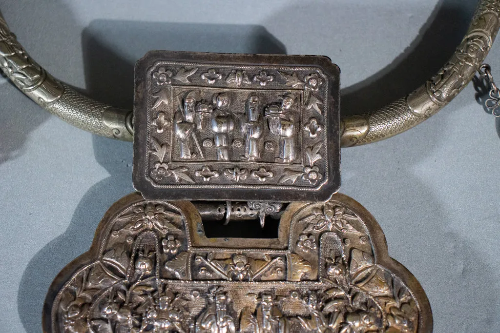 Mongolian /Chinese Lock Necklace