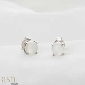 Moonstone Earring Studs