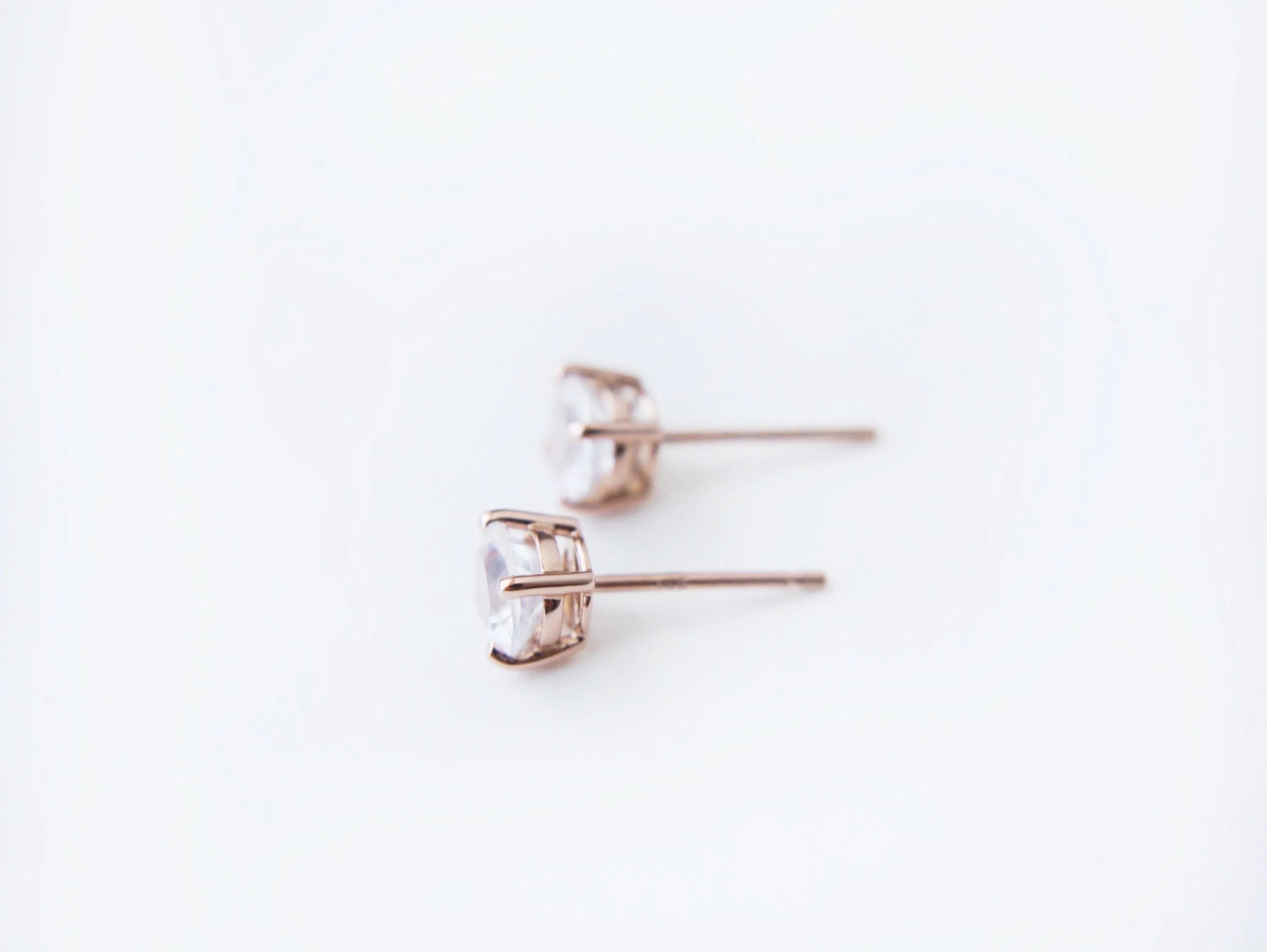 Moonstone Studs