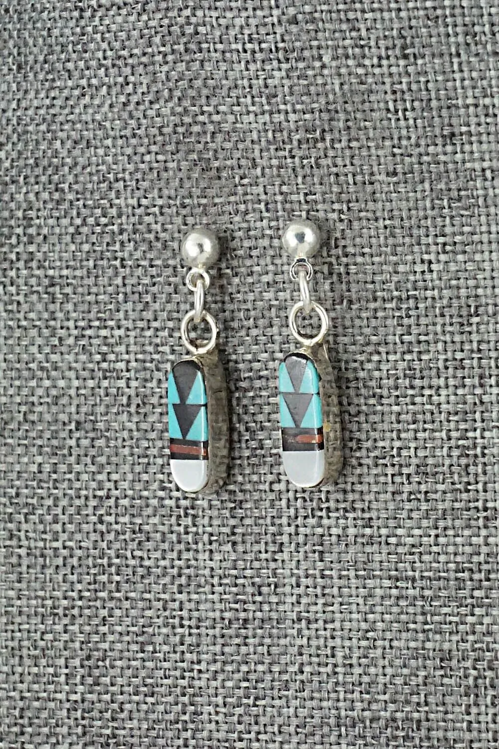 Multi-Stone & Sterling Silver Earrings - Francine Chapito