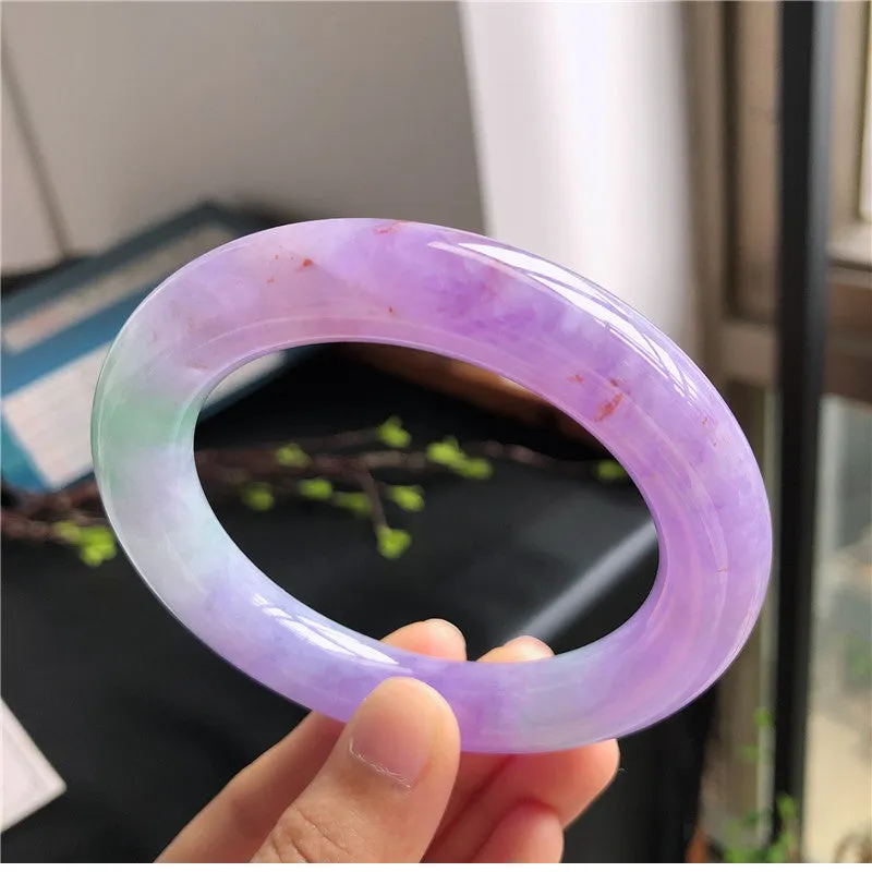 Natural Jade Bangle Jadeite Bangle Internal Diameter 57.2mm X3032819