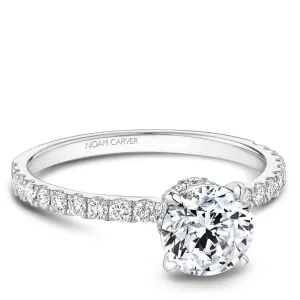 Noam Carver Engagement Ring - B511-02WZ-100A
