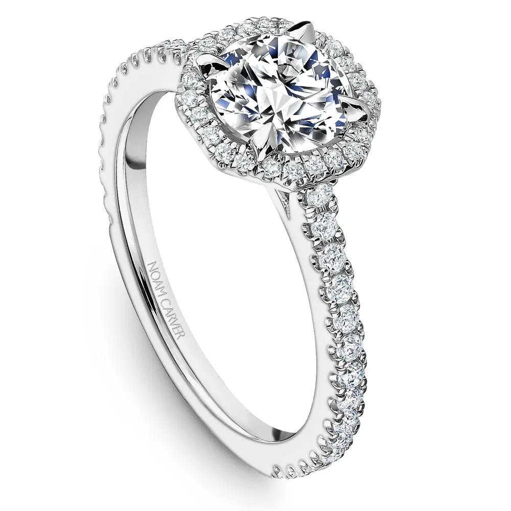 Noam Carver Engagement Ring - R054-01WS-100A