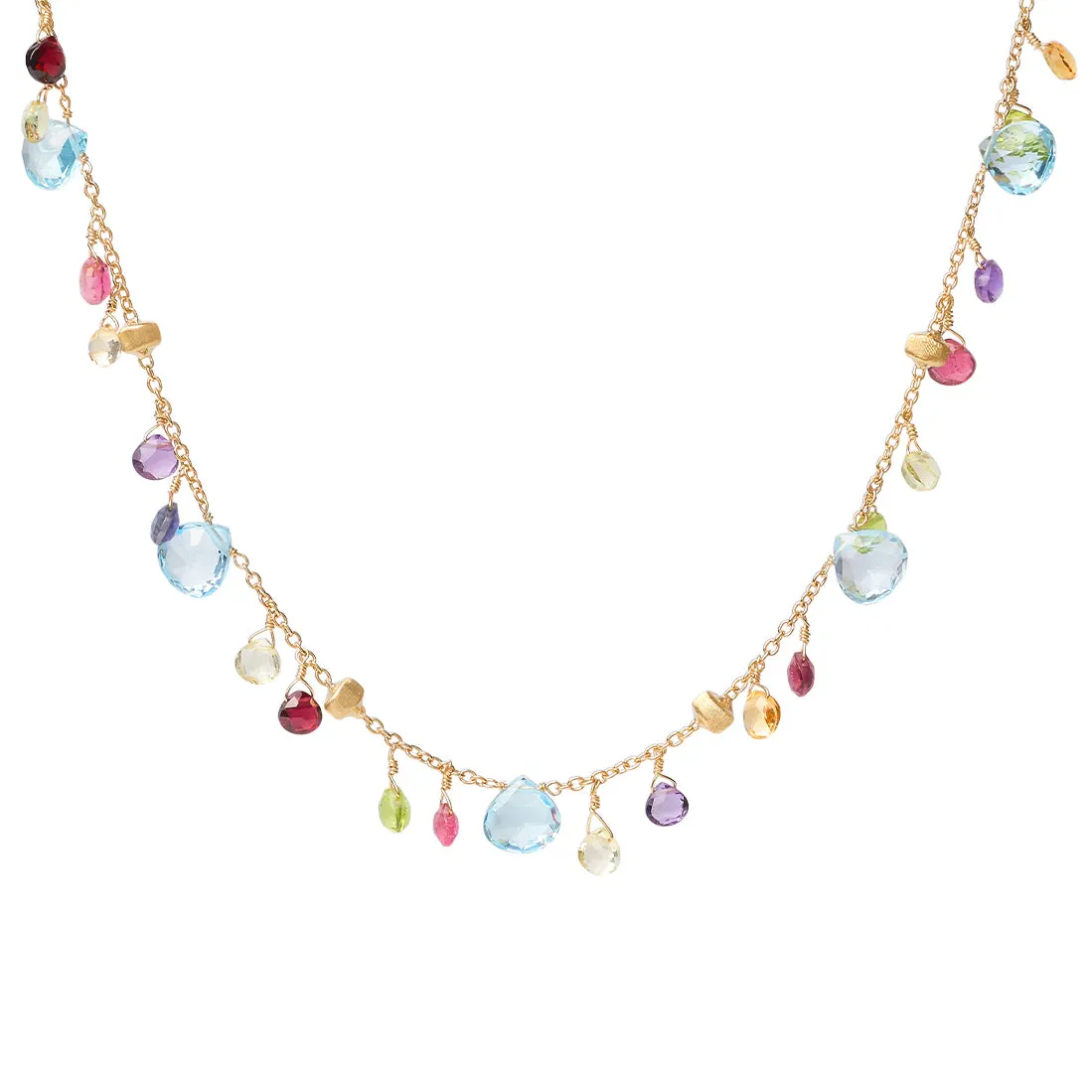 Paradise Single-Strand Gemstone Necklace