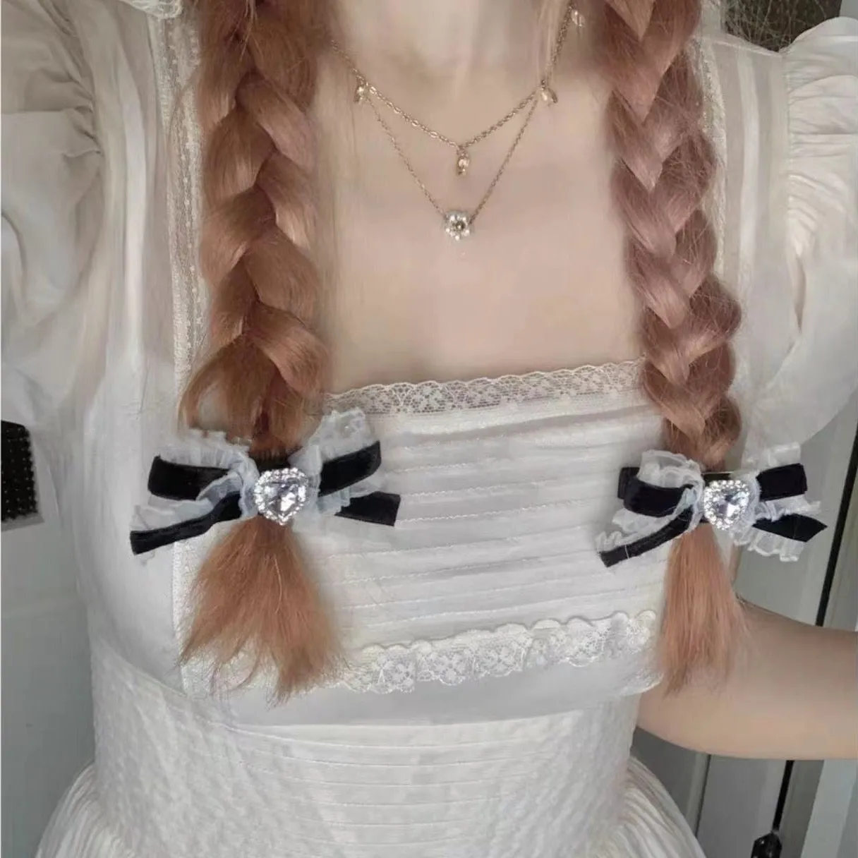 Princess heart hairpin set