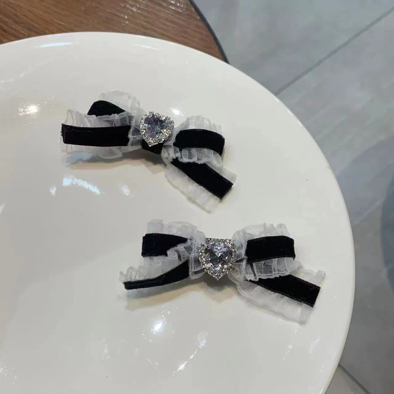 Princess heart hairpin set