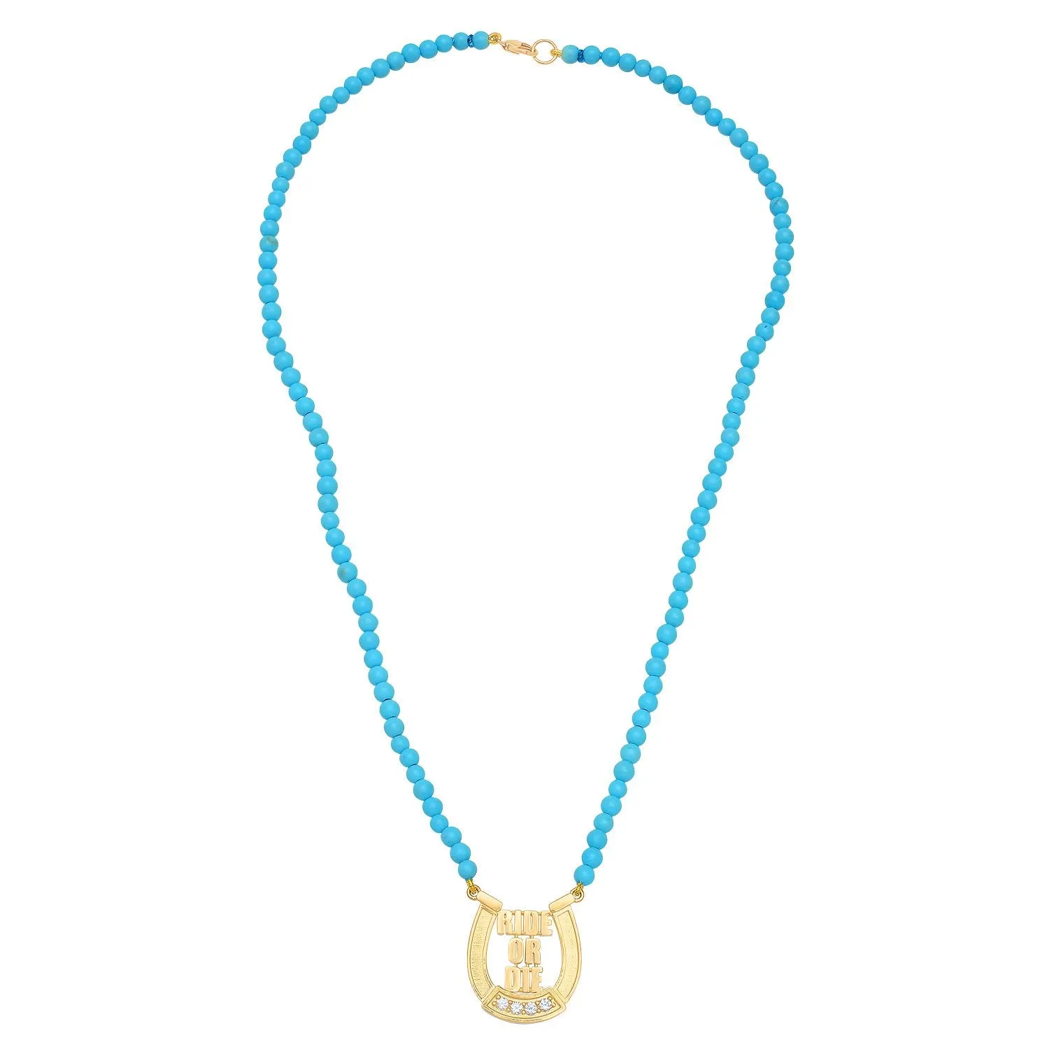 Ride or Die Turquoise Necklace
