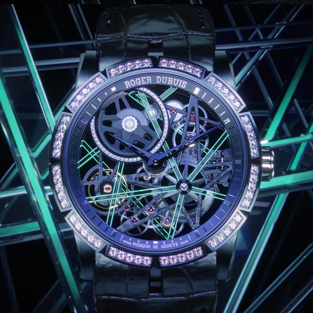 Roger Dubuis Excalibur Blacklight Watch