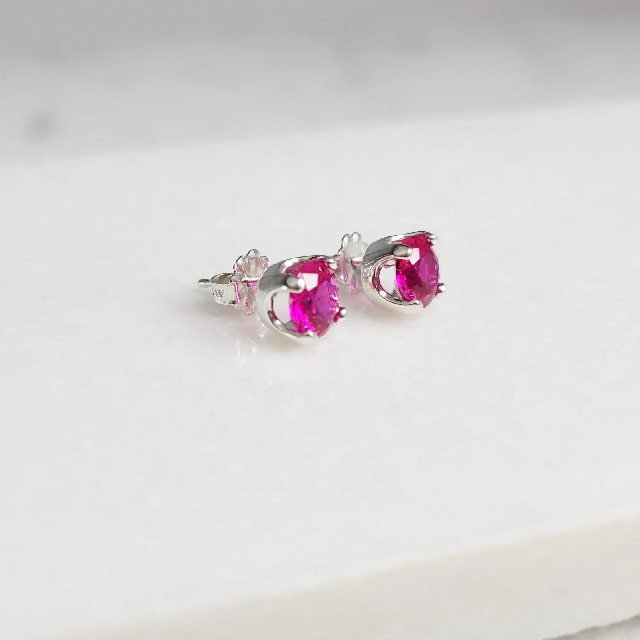 Ruby Studs